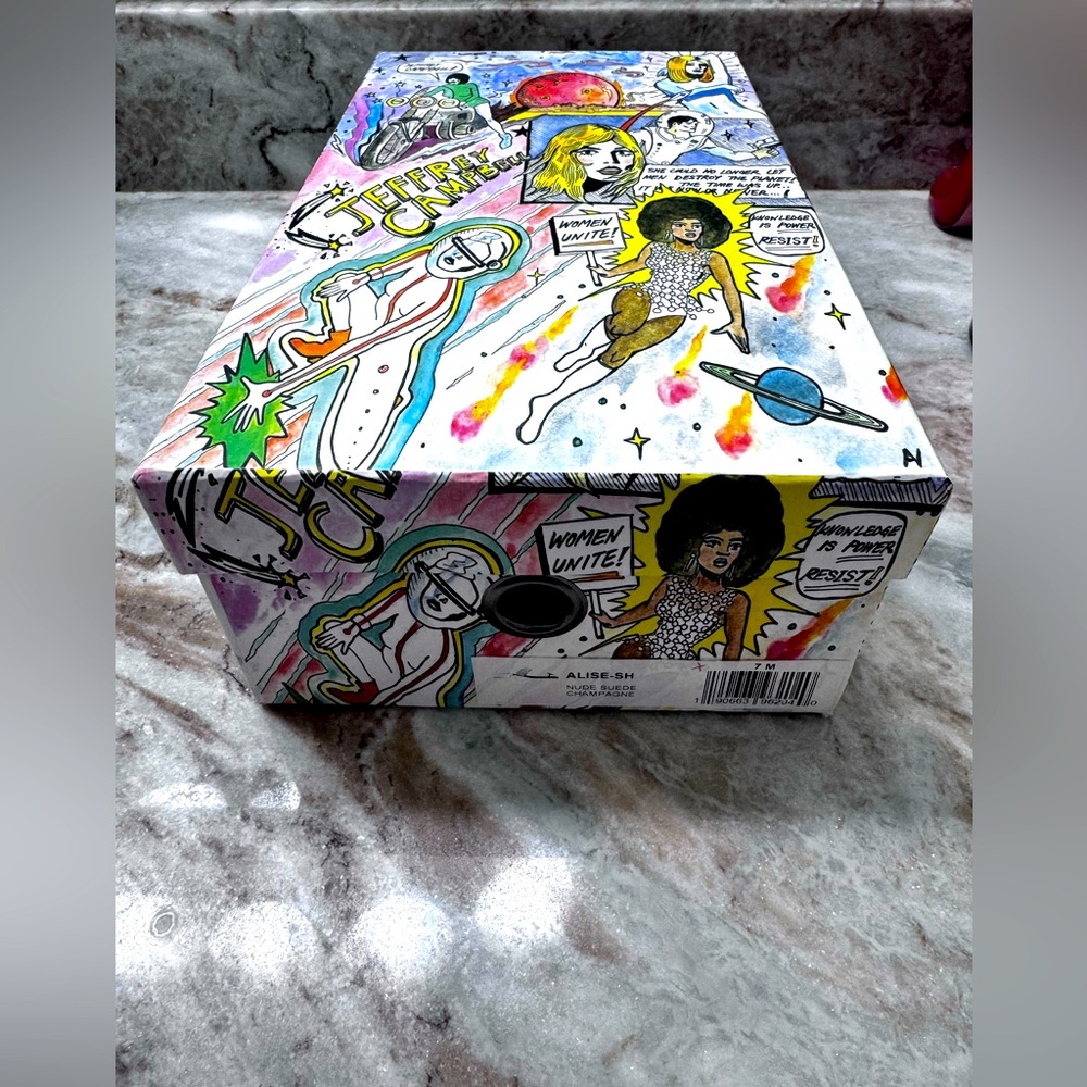 Colorful Comic Art Box